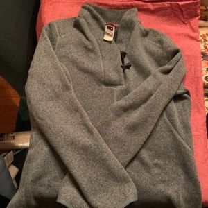 North Face Grey Pull Over